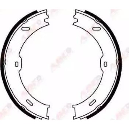 ABE CRM009ABE - Brake Shoe Set, parking brake pentru MERCEDES-BENZ SPRINTER 3-t Platform/Chassis (2006–prezent)