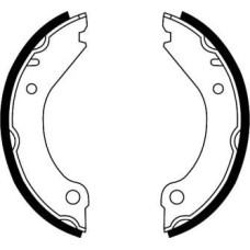 ABE CRV000ABE - Brake Shoe Set, parking brake pentru VOLVO 960 II Estate (1994–1996)