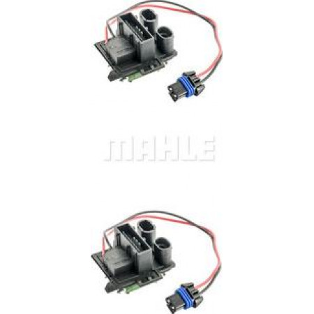 Weerstand, interieurventilator RENAULT CLIO II (BB_, CB_), Hatchback, 03.1998 - MAHLE ABR 146 000P