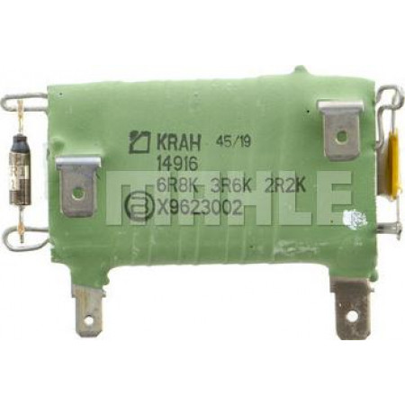 Weerstand. interieurventilator Luchtblazer verstelelement MERCEDES NG SK VOLVO FH12 FH16 FM12 08.73- MERCEDES-BENZ NG, 08.1973 - 03.1998 MAHLE ABR 160 000P