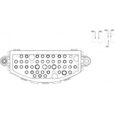 Aanpassing. interieurventilator Luchtblazer verstelelement ventilatorbediening BMW 1 F20 1 F21 2 F22 F87 2 F2 BMW X6 - II (F16, F86), Crossover, 08.2014 - 07.2019 MAHLE ABR 22 000S
