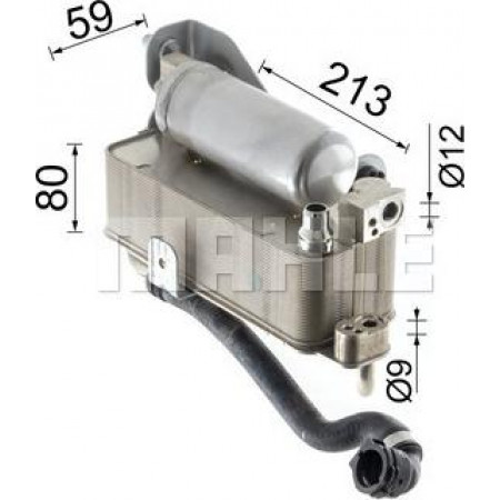 Condensador. Condensador ar condicionado AC com secador BMW X3 G01 X3 G01 F97 X4 G02 F98 1.6-3.0DH 08.17- MAHLE AC 1130 000P