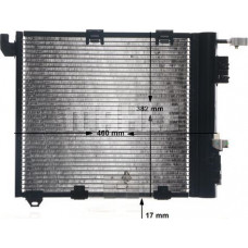 Condensador, ar condicionado OPEL ASTRA G CLASSIC (T98), Liftback, 03.2004 - 07.2009 MAHLE AC 349 000S