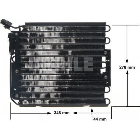 Condenseur. Condenseur de climatisation PORSCHE 911 911 SPEEDSTER 911 TARGA 3.3-3.6-3.8 12.88-09.97 PORSCHE 911 (993), Targa, 01.1994 - 09.1997 MAHLE AC 316 000S