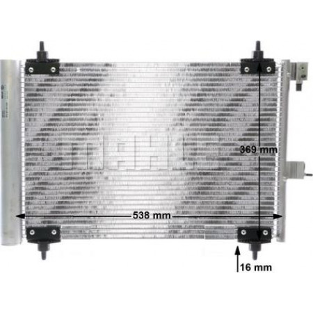 Condensador, ar condicionado CITROEN XSARA (N1), Hatchback, 04.1997 - 12.2005 MAHLE AC 323 000S
