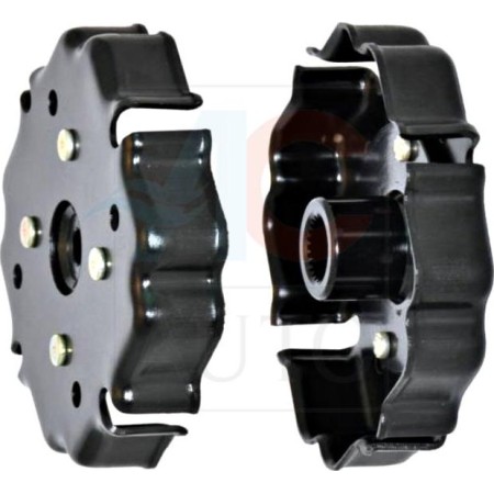 ACAUTO AC-05DN04 - Driven Plate, magnetic clutch compressor pentru SKODA RAPID (2012–2022)