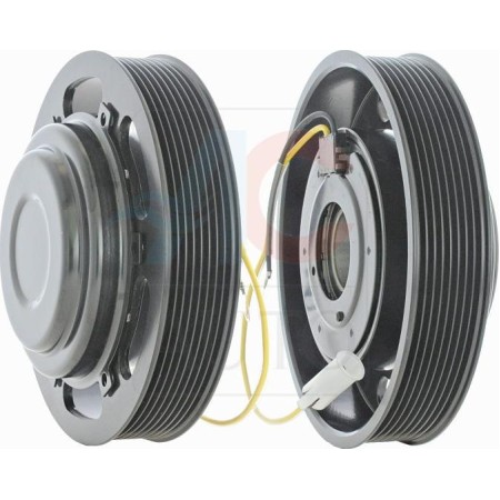 ACAUTO AC-06SD66 - Magnetic Clutch, air conditioner compressor pentru VOLVO S40 I (1995–2004)
