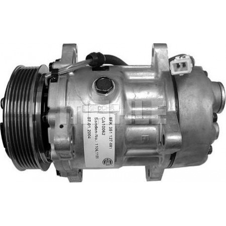 Compressor. air conditioning Air-conditioning compressor CITROEN BERLINGO BERLINGO-MINIVAN C5 I C5 II EVASION JUMPER I JUMPY I X PEUGEOT BOXER (ZCT_), Support frame, 03.1994 - 04.2002 MAHLE ACP 360 000S