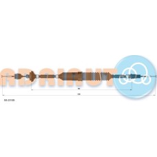Adriauto 55.0155 - Cable de accionamiento, accionamiento del embrague
