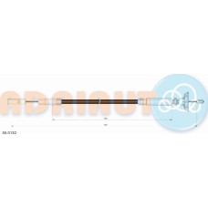 Adriauto 55.0132 - Cable de accionamiento, accionamiento del embrague