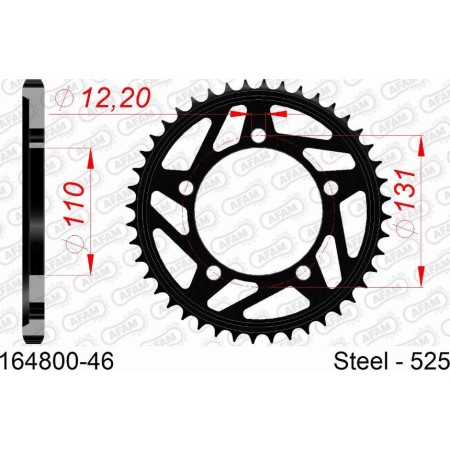 AFAM 164800-46 - Chain Sprocket