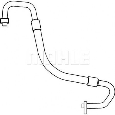 Tubo flexible aire acondicionado secador a compresor A-C FORD C-MAX FOCUS C-MAX FORD FOCUS II (DB3), Cabriolet, 10.2006 - 09.2010 MAHLE AP 88 000P