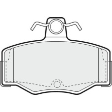 ABE C21031ABE - Brake Pad Set, disc brake pentru NISSAN ALMERA TINO (1998–2006)