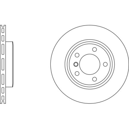ABE C3B005ABE - Brake Disc pentru BMW 3 Convertible (2000–2007)