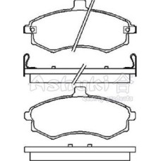 ABE C10515ABE - Kit de plaquettes de frein, frein à disque pentru HYUNDAI MATRIX (2001–2010)