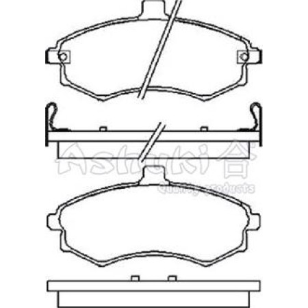 ABE C10515ABE - Brake Pad Set, disc brake pentru HYUNDAI MATRIX (2001–2010)