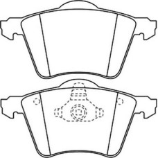 ABE C1G056ABE - Brake Pad Set, disc brake pentru VW SHARAN VAN (1995–2010)