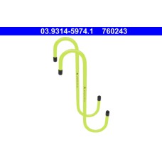 ATE 03.9314-5974.1 - Gancho, pinza de frenos (cambio pastillas)
