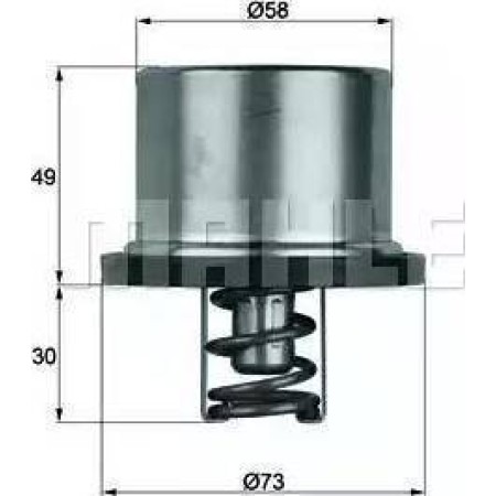 BEHR THD 1 82 - Coolant thermostat / housing