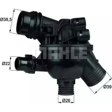 BEHR TM 19 102 - Coolant thermostat / housing