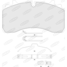 Beral BCV29162TK - Kit pastiglie freno, Freno a disco