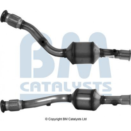 Catalisador EURO 3 CITROEN C4 C4 I PEUGEOT 307 2.0 08.00-07.07 PEUGEOT 307 CC (3B), conversível, 03.2003 - 06.2009 BM Catalisadores BM90927H