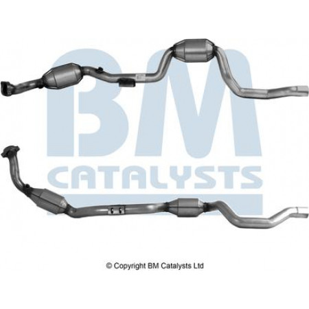 Katalysator EURO 3 MERCEDES M W163 3.2-3.7 02.98-06.05 MERCEDES-BENZ M-KLASSE (W163), Crossover, 02.1998 - 07.2005 BM Katalysatoren BM90859H