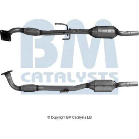 Katalysator EURO 4 SEAT AROSA VW LUPO I POLO 1.0-1.4 05.97-07.05 VW POLO III (6N2), Schrägheck, 10.1999 - 10.2001 BM Katalysatoren BM90821H