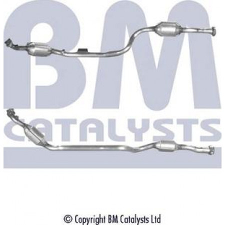 Catalisador EURO 3 MERCEDES E W210 E T-MODEL S210 2.4-4.3 12.96-03.03 MERCEDES-BENZ E-CLASS (W210), Sedan, 06.1995 - 08.2003 BM Catalysts BM90759H