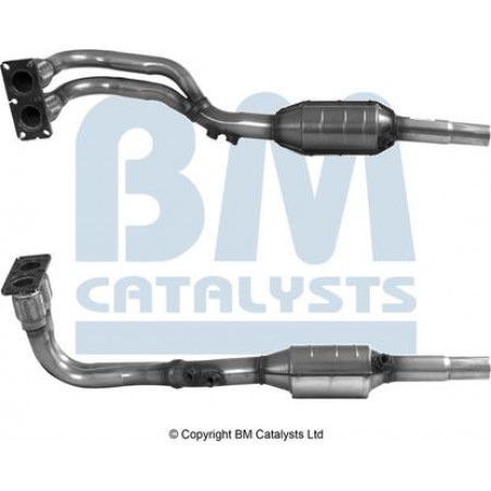 Catalizador EURO 3 VOLVO S40 I V40 1.6-1.8-2.0 07.95-06.04 VOLVO S40 I (644), Sedan, 07.1995 - 12.2004 BM Catalysts BM90757H
