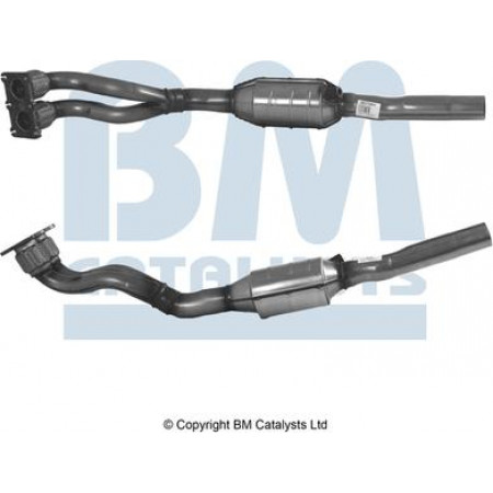 Catalyst EURO 4 AUDI A3 SEAT LEON TOLEDO II SKODA OCTAVIA I VW BORA BORA I GOLF IV VW GOLF IV (1J1), Hatchback, 08.1997 - 12.2007 BM Catalysts BM90734H