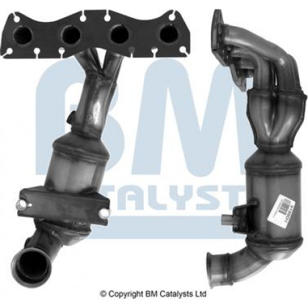 Catalizzatore EURO 5 CITROEN BERLINGO MULTISPACE BERLINGO MINIVAN C3 II C3 PICASSO C4 GR PEUGEOT 3008 (0U_), Dubita, 05.2009 - 12.2017 BM Catalizzatori BM91990H