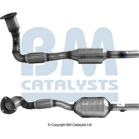 Catalisador EURO 4 OPEL ZAFIRA B 2.2 07.05-12.12 VAUXHALL ZAFIRA Mk II (A05), Van, 04.2005 - 11.2014 BM Catalisadores BM91489H