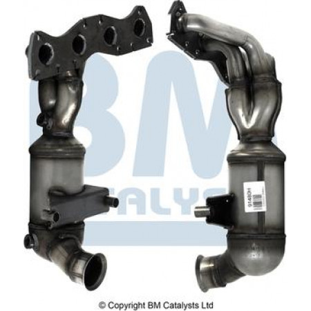 Catalyst EURO 4 CITROEN C3 PICASSO C4 C4 GRAND PICASSO I C4 I C4 PICASSO I MINI R56 PEUGEOT 308 I (4A_, 4C_), Hatchback, 09.2007 - 12.2016 BM Catalysts BM91480H