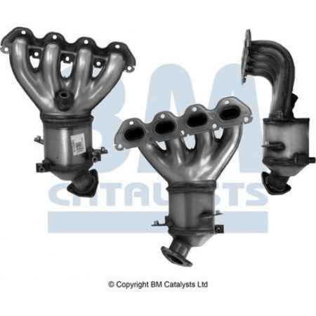 Catalyst EURO 4 ALFA ROMEO 159 FIAT CROMA OPEL ASTRA H ASTRA H CLASSIC ASTRA H GTC OPEL VECTRA C (Z02), Sedan, 04.2002 - 01.2009 BM Catalysts BM91598H