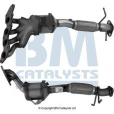 Catalyst EURO 4 VOLVO C30 S40 II V50 FORD C-MAX FOCUS C-MAX FOCUS II GALAXY II MOND FORD FOCUS II (DB_, FCH, DH), Sedan, 04.2005 - BM Catalysts BM91560H