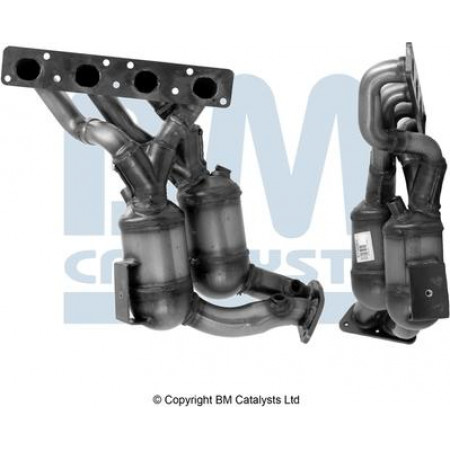 Catalisador EURO 4 BMW 1 E87 3 E90 3 E91 2.0 06.04-06.12 BMW 3 - V (E90), Sedan, 02.2004 - 02.2012 BM Catalisadores BM91509H