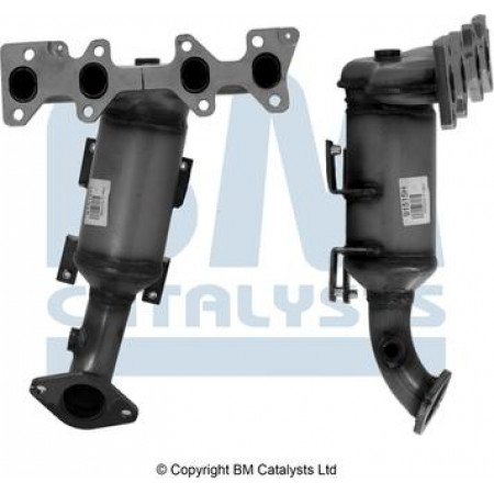 Catalyst EURO 4 FIAT FIORINO-MINIVAN GRANDE PUNTO LINEA PUNTO EVO LANCIA MUSA YPSIL LANCIA YPSILON (843_), Hatchback, 10.2003 - 12.2011 BM Catalysts BM91515H
