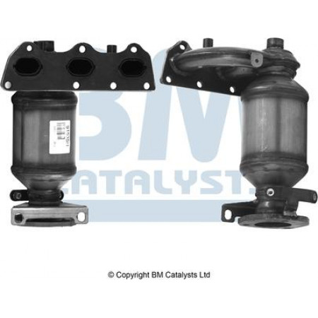 Catalisador EURO 4 SEAT CORDOBA IBIZA III IBIZA IV IBIZA IV SC SKODA FABIA I FABIA I P SKODA FABIA I (6Y3), Sedan, 10.1999 - 12.2007 BM Catalysts BM91535H