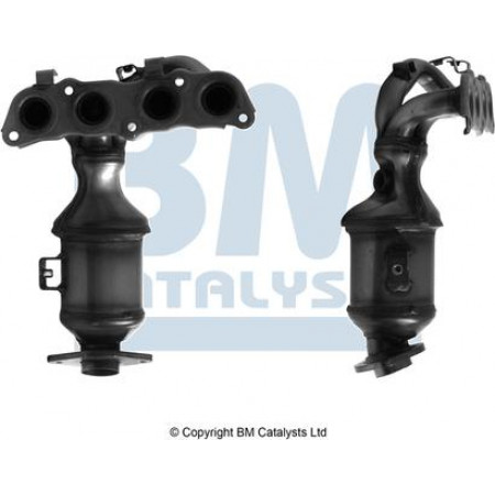 Catalizzatore EURO 4 TOYOTA YARIS 1.3 08.05-12.12 TOYOTA YARIS II (_P9_), Hatchback, 01.2005 - 12.2014 BM Catalizzatore BM91677H