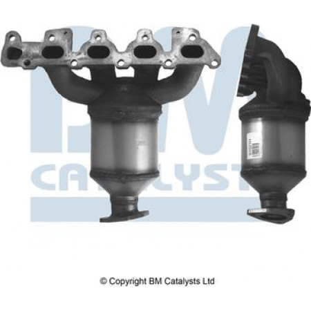 Catalisador EURO 4 OPEL ASTRA G ASTRA H ASTRA H GTC CORSA C MERIVA A SIGNUM TIGRA VECT OPEL ZAFIRA A (T98), Dubita, 04.1999 - 06.2005 BM Catalisadores BM91021H