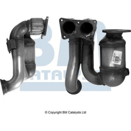 Catalisador EURO 3 CITROEN C5 I PEUGEOT 406 607 3.0 02.00-12.04 CITROEN C5 I (DC_), Hatchback, 03.2001 - 03.2005 BM Catalisadores BM91143H
