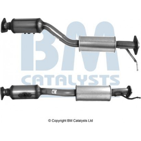 Catalizator EURO 4 MAZDA RX-8 1.3 10.03-06.12 MAZDA RX-8 (SE, FE), Compartiment, 10.2003 - 06.2012 BM Catalysts BM91172H