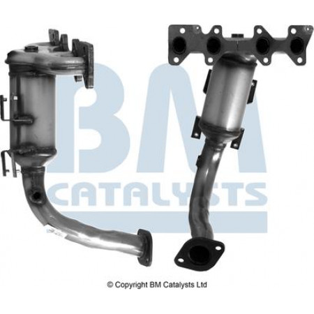 Catalyst EURO 4 FIAT DOBLO DOBLO MINIVAN 1.4 10.05- FIAT DOBLO (119_, 223_), Dubita, 03.2001 - BM Catalysts BM91832H