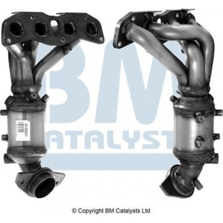Catalisador EURO 3 NISSAN PRIMERA X-TRAIL I 2.0-2.5 07.01- NISSAN PRIMERA (P12), Sedan, 01.2002 - BM Catalysts BM91392H