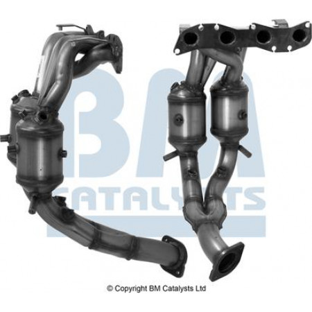 Catalizzatore EURO 4 ALFA ROMEO 156 GT GTV SPIDER 2.0 03.02-09.10 ALFA ROMEO SPIDER (916_), Cabriolet, 09.1994 - 04.2005 BM Catalizzatori BM91342H