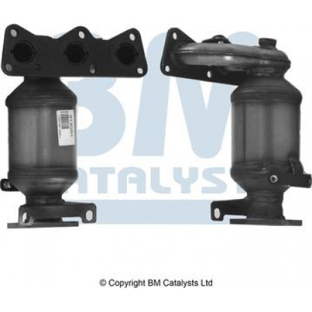Catalyst EURO 4 SKODA FABIA I FABIA I PRAKTIK VW POLO 1.2 07.01-12.07 SKODA FABIA I (6Y3), Sedan, 10.1999 - 12.2007 BM Catalysts BM91302H