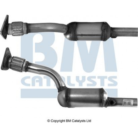 Katalysator RENAULT MEGANE II (KM0/1_), Touring, 08.2003 - 08.2012 BM Catalysts BM91255H