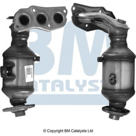 Catalyst EURO 4 CITROEN C1 PEUGEOT 107 TOYOTA AYGO AYGO HATCHBACK 1.0 06.05-09.14 TOYOTA AYGO (_B1_), Hatchback Van, 07.2005 - 05.2014 BM Catalysts BM91263H