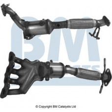 Catalyst EURO 4 VOLVO C30 S40 II V50 FORD C-MAX FOCUS C-MAX FOCUS II 1.4-1.6 10.03- FORD FOCUS II (DA_, FFS, DS), Tourism, 07.2004 - 09.2012 BM Catalysts BM91275H